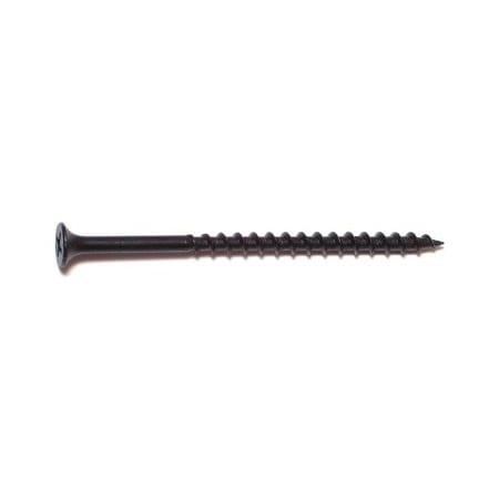 Buildright Drywall Screw, #8 x 3 in, Steel, Flat Head Phillips Drive, 2000 PK 06807